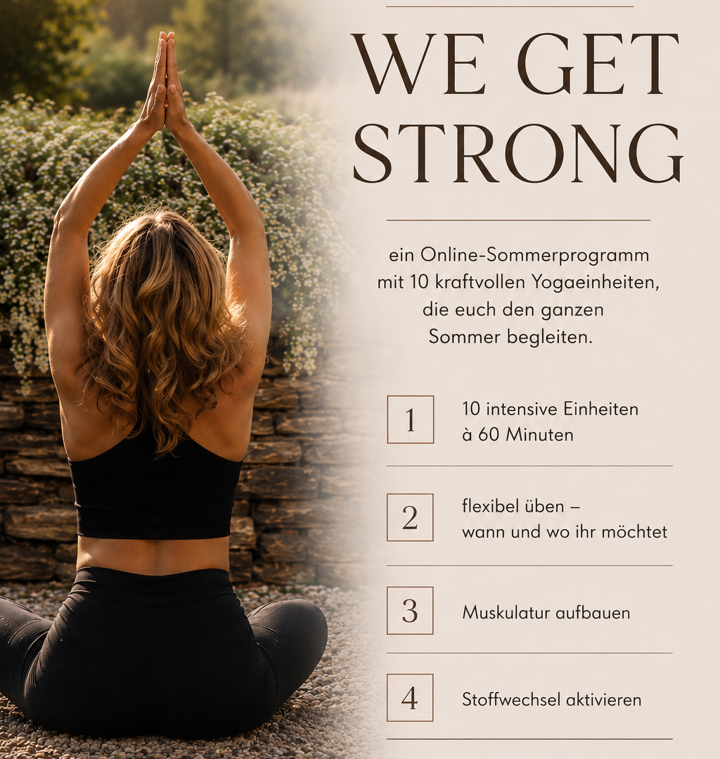 RNW BODY WE GET STRONG YOGA Feel it. Do it. Change it.